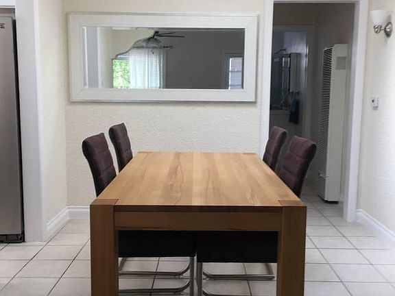 Ample Natural Light in Dining Area