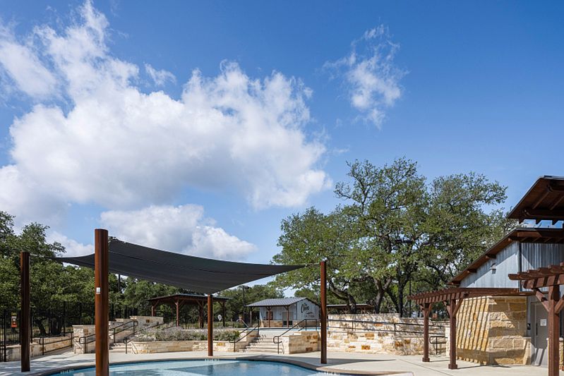 Caliterra Subdivision Community Covered Children's Pool