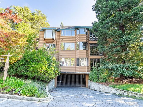 Entrance to underground enclosed garage with private parking. Electric charging stations available in garage. Garage elevator leads to an enclosed main lobby.