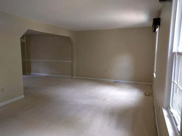 Living room into dinning room