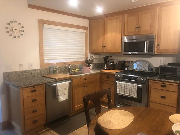 Kitchen and dining table