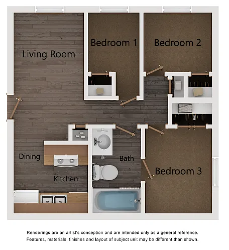 Floor plan C1