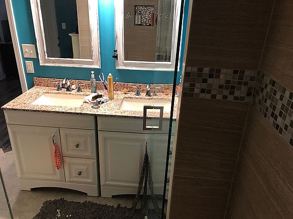 Master double vanity