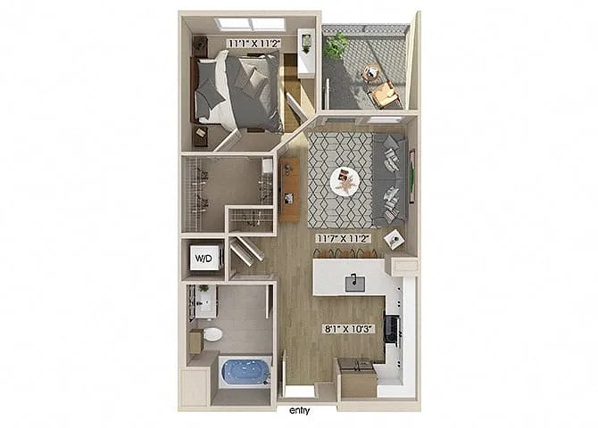 Floor plan A1