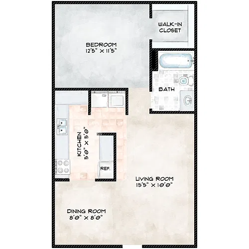 Floor plan Bluebonnet