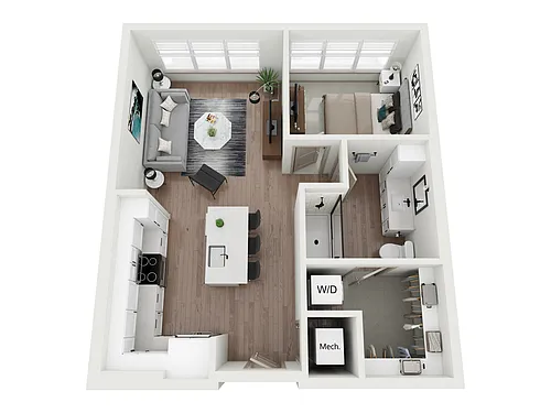 Floor plan A3S - District Square