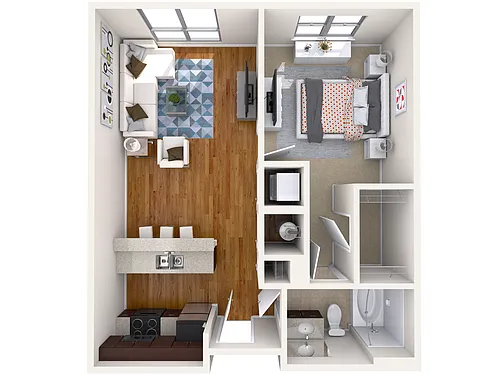 Floor plan Arena