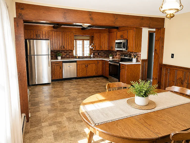 Kitchen with Dining Area