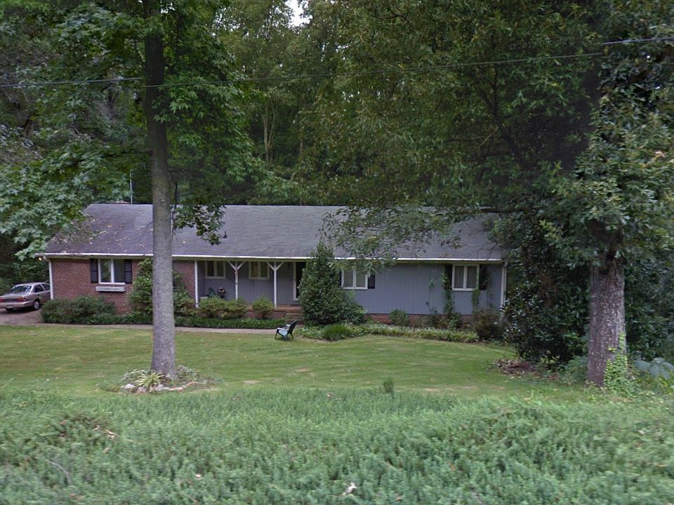 the house from the street