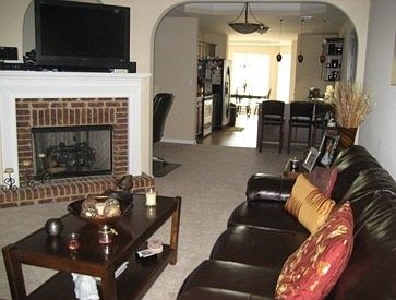 before we installed wood