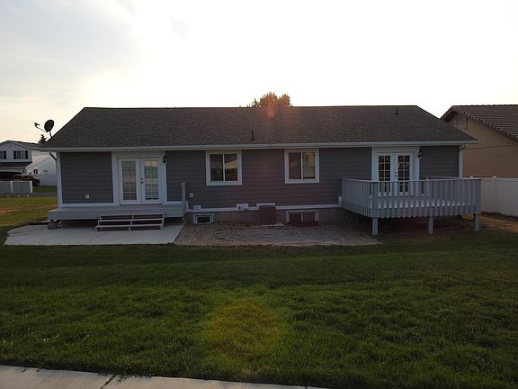 east/back side of house