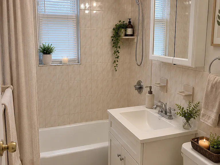 AI Decorated Bathroom