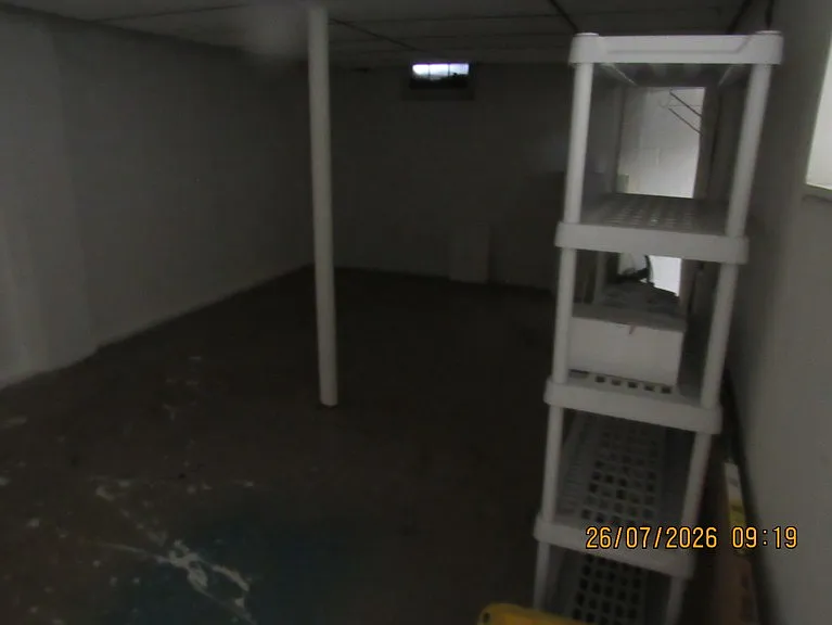 other area of unfinished basement which is to be used ONLY for storage