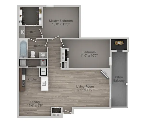 Floor plan Dover