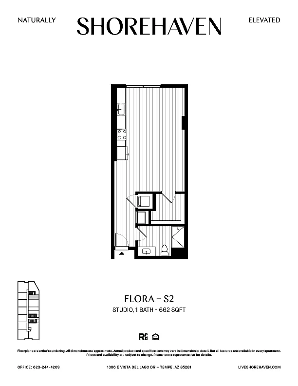 Floor plan Flora - S2
