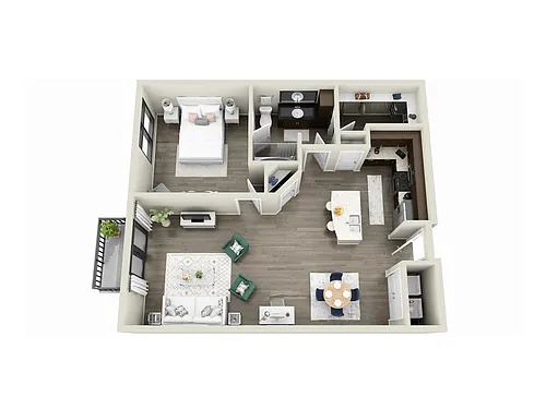 Floor plan A1J