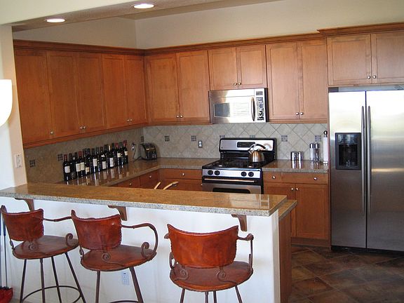 Gourmet Kitchen includes Gas Stove, Granite Counter Tops and much more!
