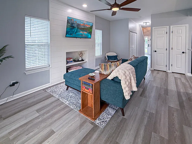 Brand new living room furniture with RoKu Smart TV
