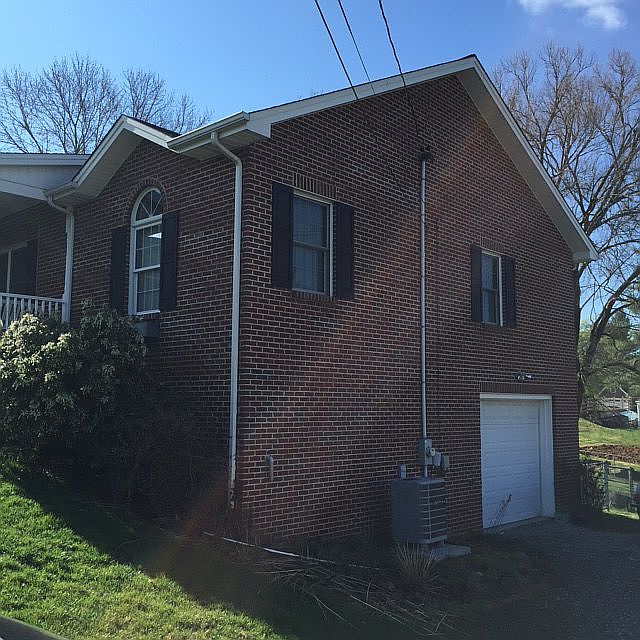 End of house and 3rd garage