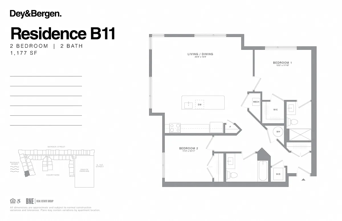Floor plan B11