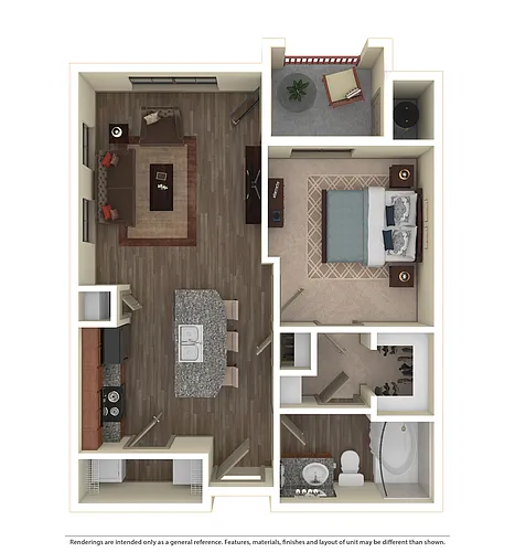 Floor plan A1A The Piccolino