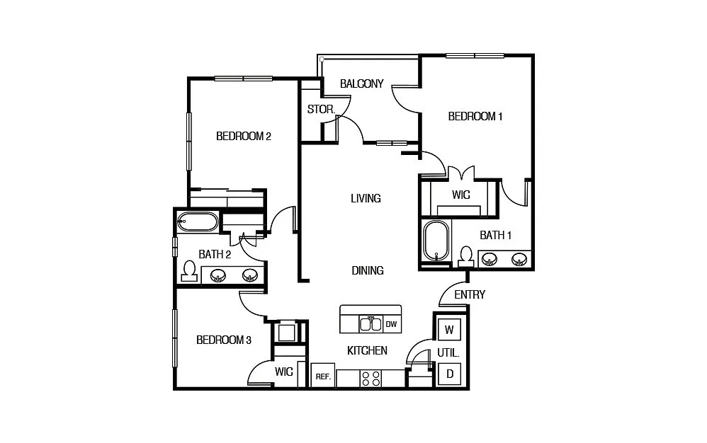 Floor plan The Yucca