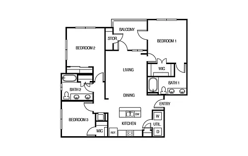 Floor plan The Yucca