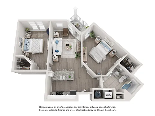 Floor plan B3