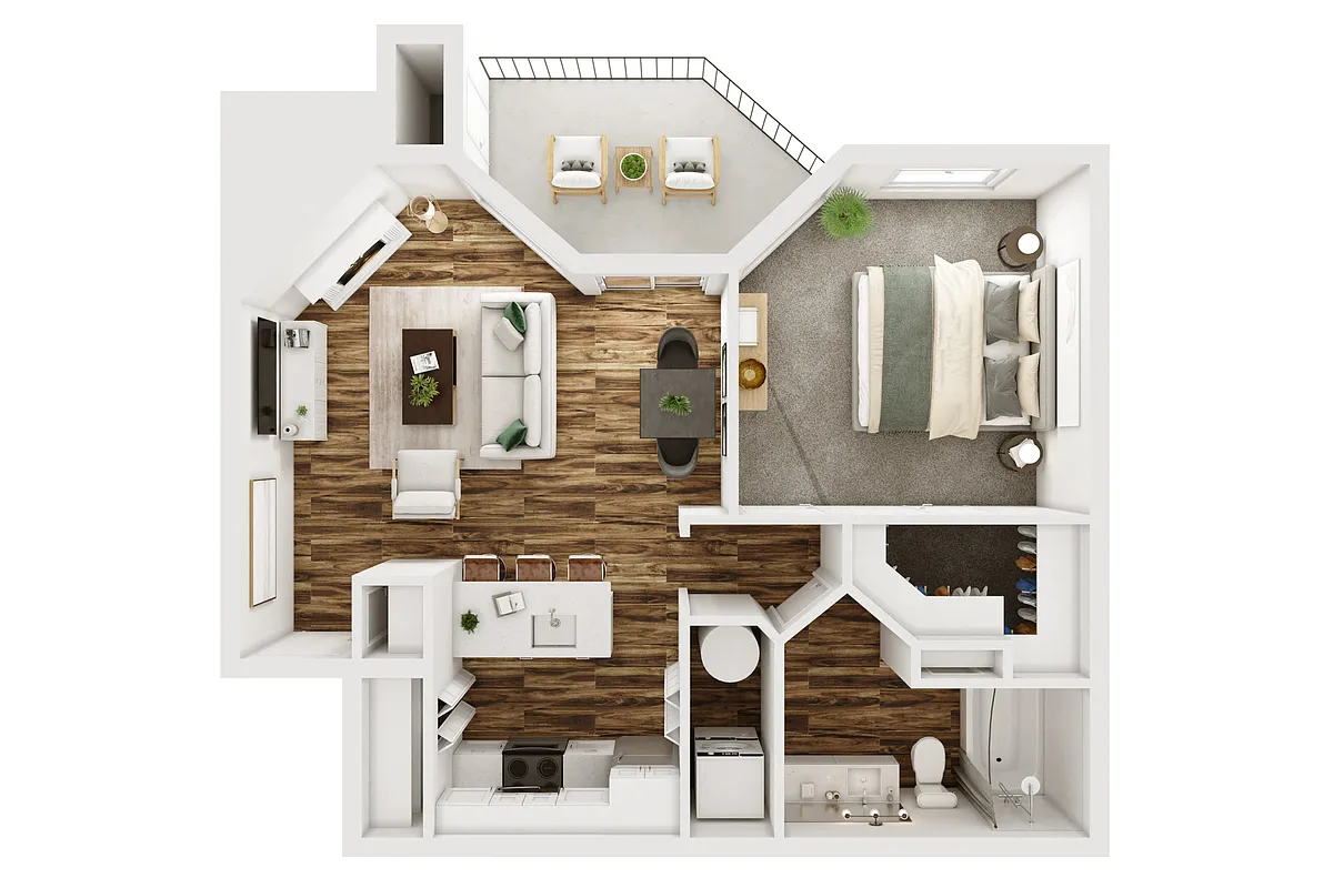 Floor plan The Fairland Renovated