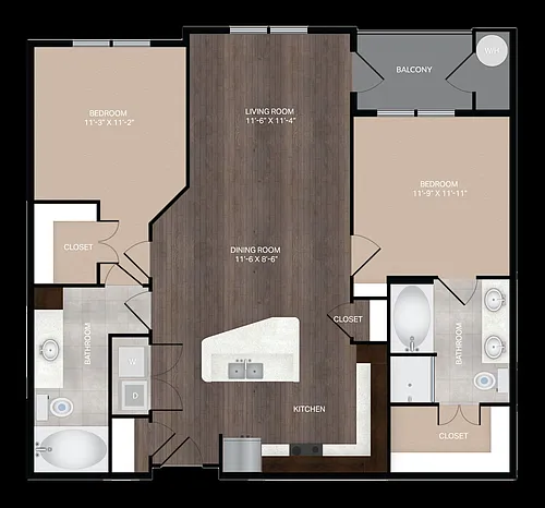 Floor plan B1