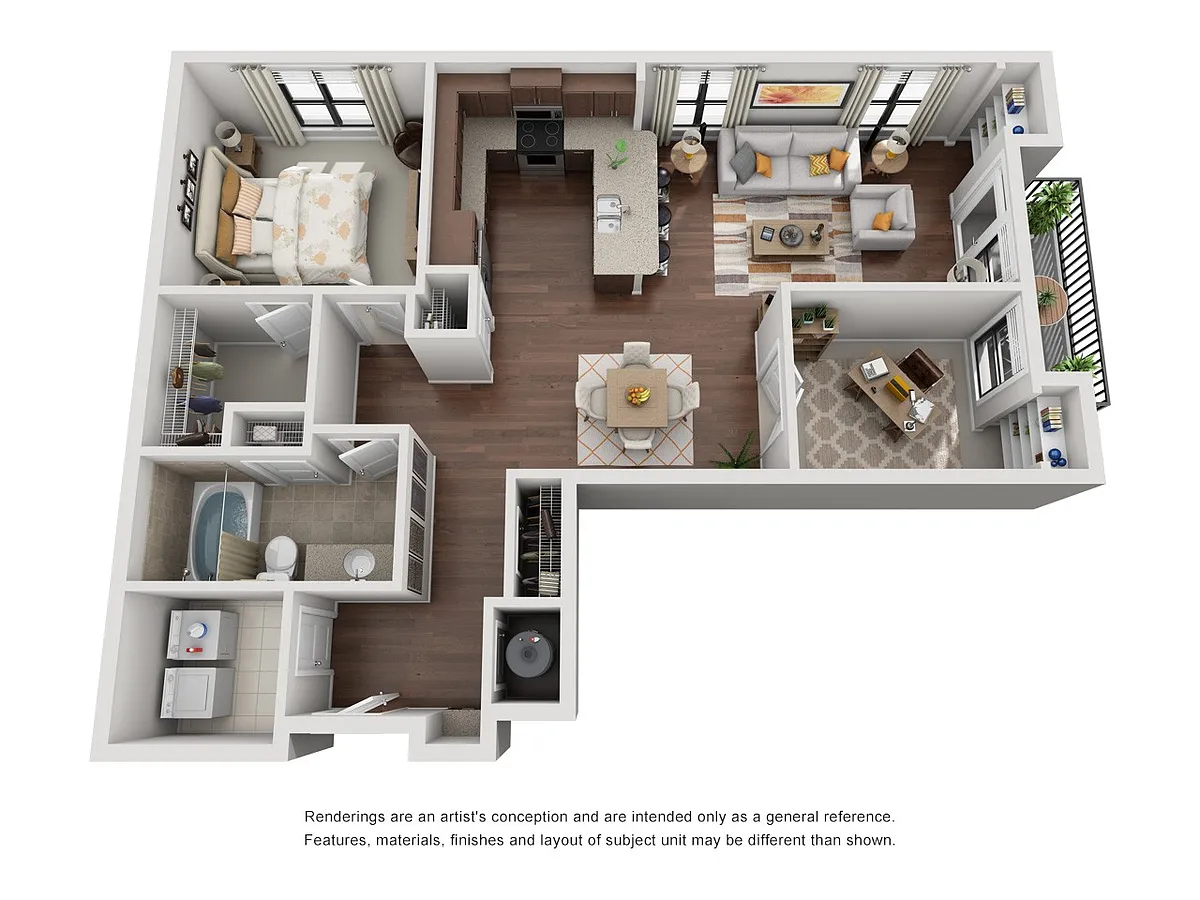 Floor plan Lancaster w/Den