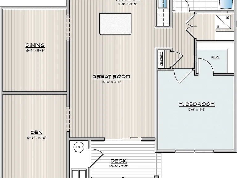 1 Bedroom Apartment with Den 1 Bedroom Apartment with Den