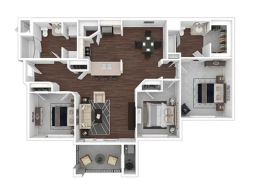 Floor plan 3x2-1334-Premier
