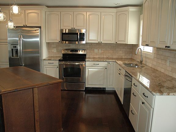Alternate View of Kitchen Solid Granite, High End Stainless