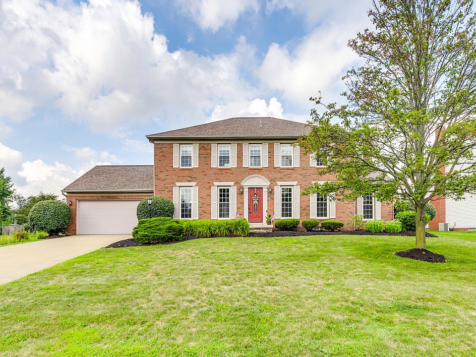 Brick front colonial