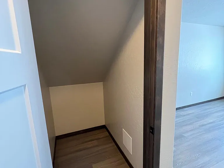 First floor storage off the den