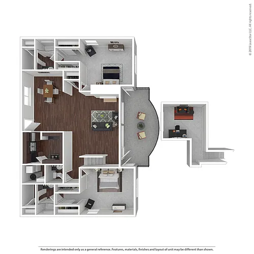 Floor plan B112