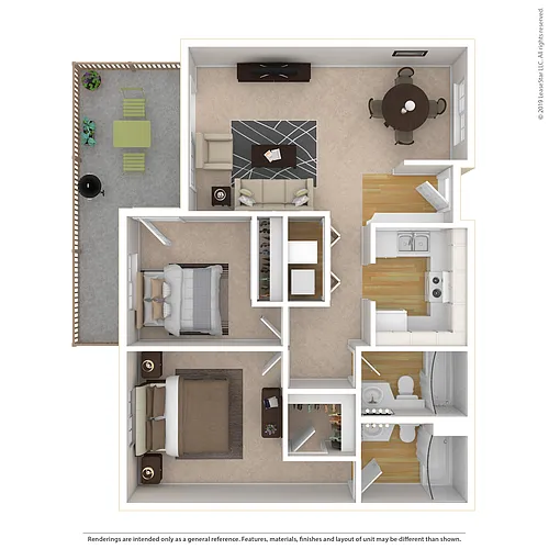 Floor plan Mendocino