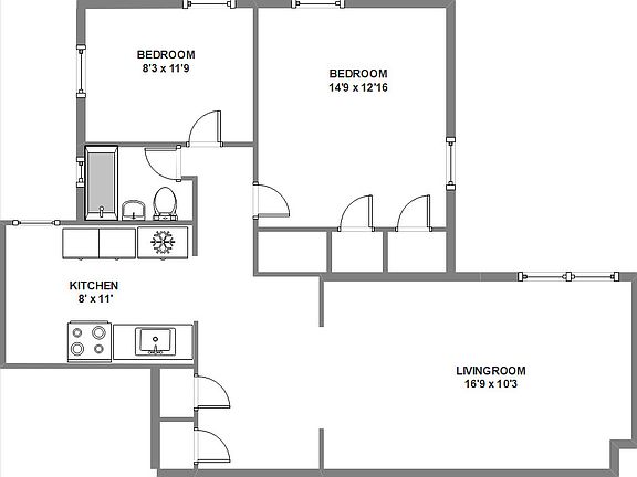 5th image of 2171 Bragg St APT 4D