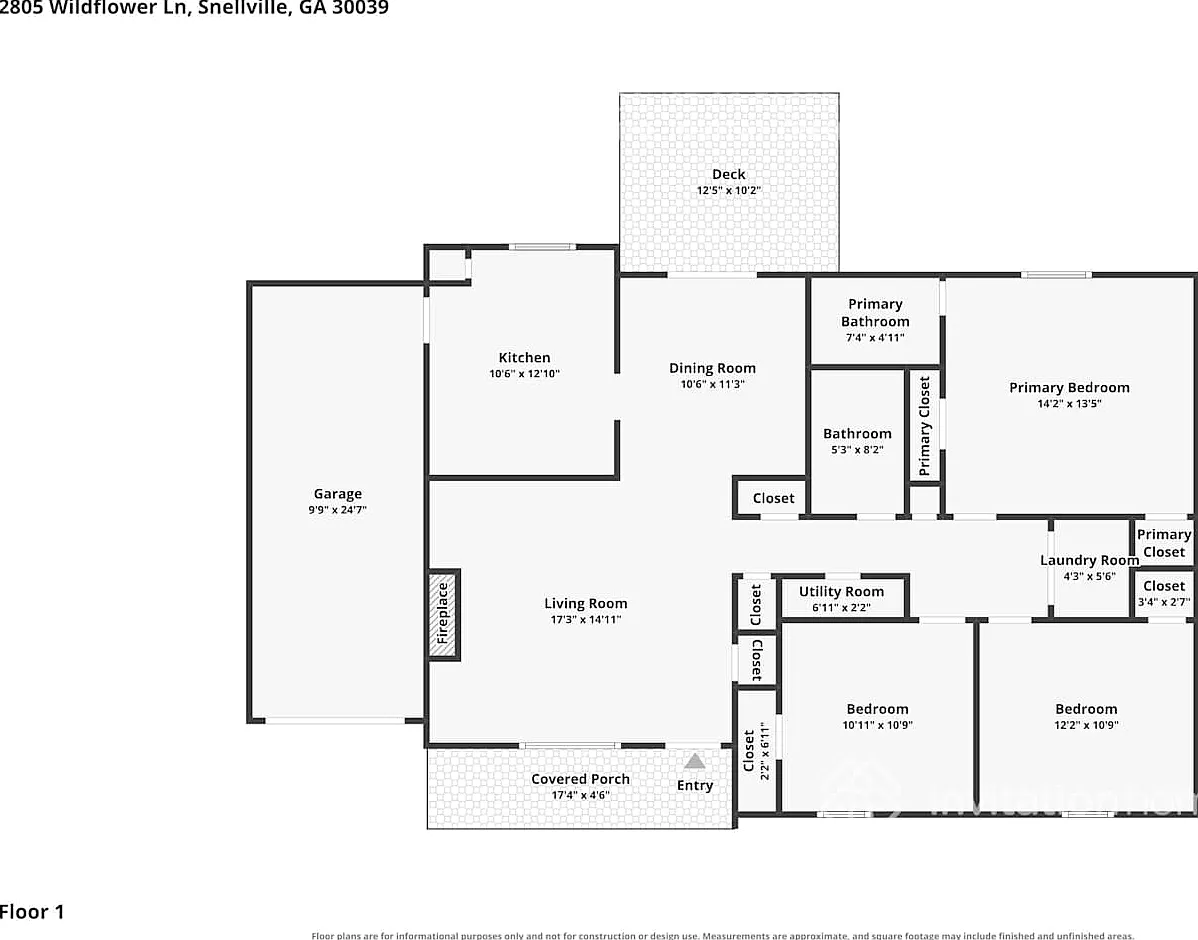 2805 Wildflower Ln Snellville, GA 30039 — Photo 2