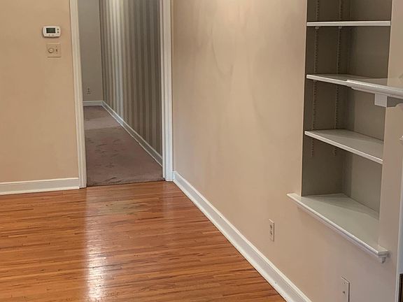 Dining area and hall to beds/bath.
