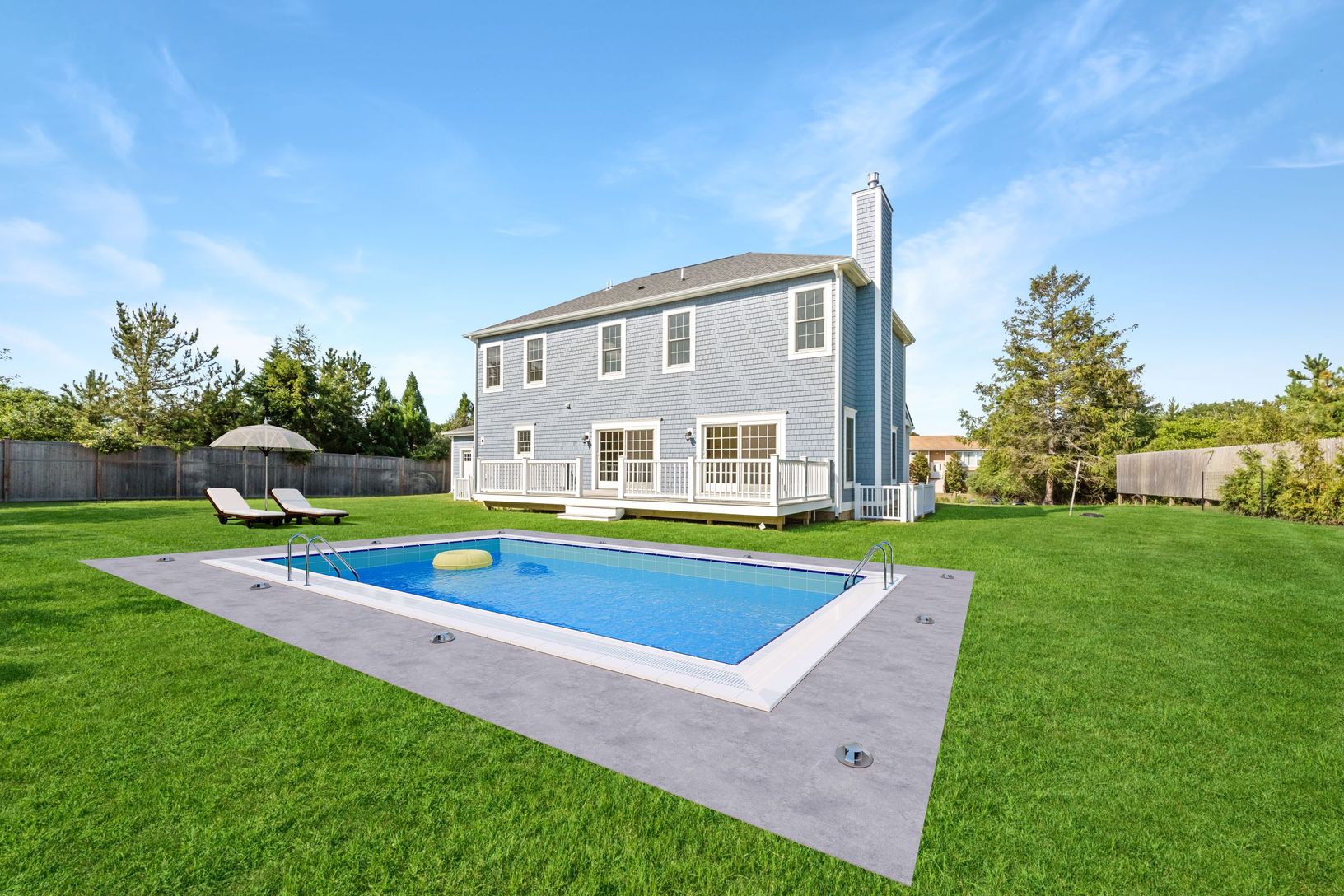 Pool Virtually Staged