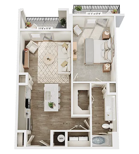 Floor plan A13