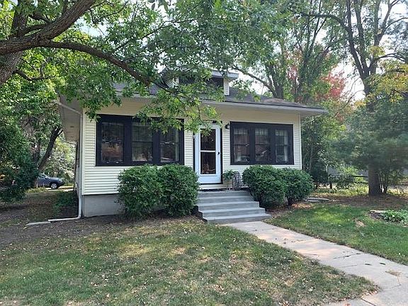 Exterior of home is currently in the process of being painted