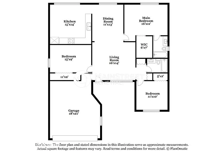 front view - 2822 Woodruff Dr