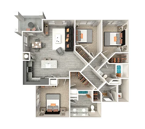 Floor plan C1