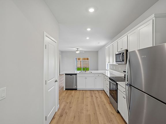 Each kitchen comes with upgraded appliances, all included.