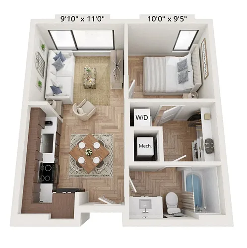 Floor plan The Decatur