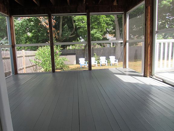 3 Season Porch directly off of Kitchen