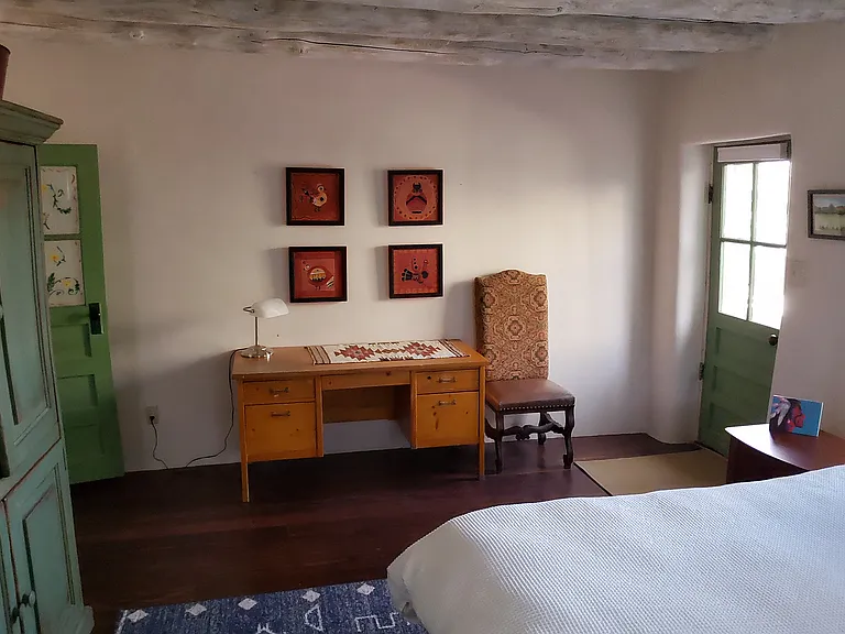 Bedroom #2 (a huge lengthy dresser now replaces the desk shown)